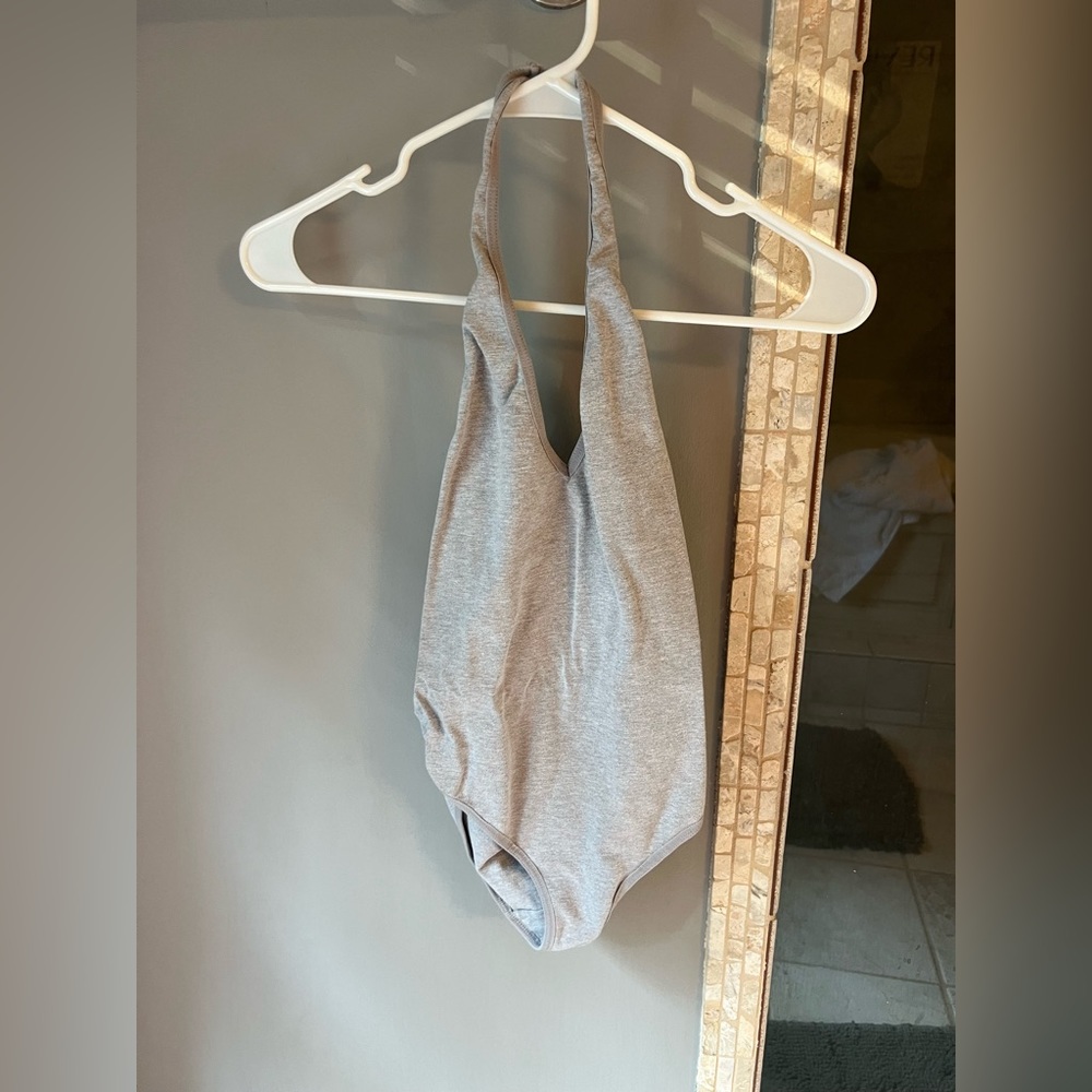 American Apparel Bodysuit Halterneck